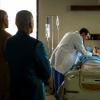 Luis Moncada as Marco Salamanca, Daniel Moncada as Leonel Salamanca, John Jaret as Dr. Diseth, Mark Margolis as Hector Salamanca - Better Call Saul _ Season 4, Episode 2 - Photo Credit: Nicole Wilder/AMC/Sony Pictures Television