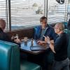 BTS, Bob Odenkirk as Jimmy McGill, Jonathan Banks as Mike Ehrmantraut - Better Call Saul _ Season 4, Episode 3 - Photo Credit: Nicole Wilder/AMC/Sony Pictures Television