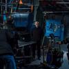 BTS, Rainer Bock as Werner Ziegler, Jonathan Banks as Mike Ehrmantraut - Better Call Saul _ Season 4, Episode 5 - Photo Credit: Nicole Wilder/AMC/Sony Pictures Television