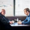Jonathan Banks as Mike Ehrmantraut, Bob Odenkirk as Jimmy McGill - Better Call Saul _ Season 4, Episode 3 - Photo Credit: Nicole Wilder/AMC/Sony Pictures Television