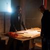 Giancarlo Esposito as Gustavo "Gus" Fring, Jonathan Banks as Mike Ehrmantraut - Better Call Saul _ Season 4, Episode 8 - Photo Credit: Nicole Wilder/AMC/Sony Pictures Television