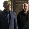 Giancarlo Esposito as Gustavo "Gus" Fring, Jonathan Banks as Mike Ehrmantraut - Better Call Saul _ Season 5 - Photo Credit: Greg Lewis/AMC/Sony Pictures Television