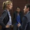 Susan Misner as Terry McCue, Toby Leonard Moore as Bryan Connerty and Condola Rashad as Kate Sacker in Billions (Season 1, Episode 03). - Photo:  Jeff Neumann/SHOWTIME - Photo ID:  Billions_103_.R
