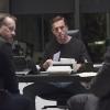 David Costabile as Mike "Wags" Wagner and Damian Lewis as Bobby "Axe" Axelrod in Billions (Season 1, Episode 6). - Photo:  Jeff Neumann/SHOWTIME - Photo ID:  Billions_106_1199.R