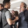 Daniel K. Isaac as Ben Kim and David Costabile as Mike "Wags" Wagner in BILLIONS (Season 3, Episode 01, "Tie Goes to the Runner"). - Photo: Jeff Neumann/SHOWTIME - Photo ID: BILLIONS_301_1666.R.jpg
