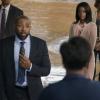 Black Lightning -- "LaWanda: The Book of Hope" -- Image BLK102b_0192r.jpg -- Pictured (L-R): Cress Williams as Jefferson Pierce, Skye P. Marshall as Ms.Fowdy and Nafessa Williams as Anissa Pierce -- Photo: Richard Ducree/The CW -- ÃÂ© 2018 The CW Network, LLC. All rights reserved.