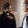 Black Lightning -- "Equinox: The Book of Fate" -- Image BLK107a_0147b.jpg -- Pictured (L-R): Jill Scott as Lady Eve and James Remar as Gambi -- Photo: Annette Brown/The CW -- ÃÂ© 2018 The CW Network, LLC. All rights reserved.