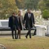 Black Lightning -- "The Book of Secrets: Chapter Two: Just and Unjust" -- Image BLK212b_0297b.jpg -- Pictured (L-R): Nafessa Williams as Nafessa, Christine Adams as Lynn and Cress Williams as Jefferson -- Photo: Bob Mahoney/The CW -- ÃÂ© 2019 The CW Network, LLC. All rights reserved