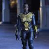 Black Lightning -- "The Book of the Apocalypse: Chapter One: The Alpha" -- Image BLK215a_0103b.jpg -- Pictured: Nafessa Williams as Thunder -- Photo: Bob Mahoney/The CW -- ÃÂ© 2019 The CW Network, LLC. All rights reserved