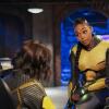 Black Lightning -- "The Book of the Apocalypse: Chapter Two: The Omega" -- Image BLK216a_0209b.jpg -- Pictured (L-R): China Anne McClain as Lightning and Nafessa Williams as Thunder -- Photo: Eliza Morse/The CW -- ÃÂ© 2019 The CW Network, LLC. All rights reserved