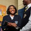 Black Lightning -- "The Book of Occupation: Chapter Two" -- Image BLK302b_0269r.jpg -- Pictured: China Anne McClain as Jennifer -- Photo: Quantrell Colbert/The CW -- © 2019 The CW Network, LLC. All rights reserved.