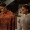 Black Lightning -- "The Book of Resistance: Chapter Four: Third Stone from the Sun" -- Image Number: BLK309a_0854r.jpg -- Pictured (L-R): Christine Adams as Lynn and Nafessa Williams as Anissa -- Photo: Josh Stringer/The CW -- © 2019 The CW Network, LLC. All rights reserved.