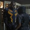 Black Lightning -- "The Book of Resistance: Chapter Four: Third Stone from the Sun" -- Image Number: BLK309b_0290r.jpg -- Pictured: Cress Williams as Black Lightning and Nafessa Williams as Blackbird -- Photo: Josh Stringer/The CW -- © 2019 The CW Network, LLC. All rights reserved.