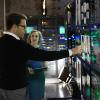"The Necklace"--Dr. Jason Bull (Michael Weatherly), the brilliant, brash founder of a prolific trial consulting firm, combines psychology, human intuition and high tech data to create winning strategies that steer high-stakes trials in his clients\' favor, on the series premiere of BULL, Tuesday, Sept. 20 (10:00-11:00 PM, ET/PT), on the CBS Television Network. Pictured L-R: Michael Weatherly as Dr. Jason Bull and Geneva Carr as Marissa Morgan Photo: David M. Russell/CBS ÃÂ©2016 CBS Broadcasting, Inc. All Rights Reserved