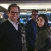 "Unambiguous"-- Bull and his team tackle jury bias against their client, a woman on trial for the murder of a star athlete she very publicly accused of assaulting her, on a popular podcast. Also, the case brings Benny face-to-face with his former flame, Amanda (Tiffany Villarin), a fellow attorney he hasn\'t seen since their breakup, on BULL, Tuesday, Oct. 11 (9:00-10:00 PM, ET/PT) on the CBS Television Network. Pictured L-R: Behind the scenes with Michael Weatherly and Annabelle Attanasio Photo: Craig Blankenhorn/CBS ÃÂ©2016 CBS Broadcasting, Inc. All Rights Reserved