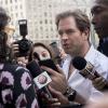 "Unambiguous"--Bull and his team tackle jury bias against their client, a woman on trial for the murder of a star athlete she very publicly accused of assaulting her, on a popular podcast. Also, the case brings Benny face-to-face with his former flame, Amanda (Tiffany Villarin), a fellow attorney he hasn\'t seen since their breakup, on BULL, Tuesday, Oct. 11 (9:00-10:00 PM, ET/PT) on the CBS Television Network. Pictured: Sarah Steele as Ellen Huff and Michael Weatherly as Dr. Jason Bull Photo: David Giesbrecht/CBS ÃÂ©2016CBS Broadcasting, Inc. All Rights Reserved
