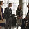"Never Saw the Sign"-- As Bull assists a man facing vehicular manslaughter charges, he uncovers a connection between his client\'s trial and a corrupt state assemblyman who would greatly benefit from a guilty verdict. Also, Danny and Cable team up to investigate why Marissa is suddenly acting and dressing differently, on BULL, Tuesday, Nov. 22 (9:00-10:00 PM, ET/PT), on the CBS Television Network. Pictured L-R: Geneva Carr as Marissa Morgan, Freddy Rodriguez as  Benny ColÃÂ³n, Annabelle Attanasio as Cable McCrory, Michael Weatherly as Dr. Jason Bull, and Chris Beetem as John Phillips Photo: Jojo Whilden/CBS ÃÂ©2016 CBS Broadcasting, Inc. All Rights Reserved