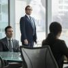 "Welcome Back, Dr. Bull"--  Bull makes a deal with top criminal attorney J.P. Nunnelly (guest star Eliza Dushku) to defend Benny when he goes to trial for misconduct in a case related to his former career with the District Attorney\'s office, on BULL, Tuesday, May 9 (9:00-10:00 PM, ET/PT) on the CBS Television Network. Pictured L-R: Freddy Rodriguez as Benny ColÃÂ³n and Michael Weatherly as Dr. Jason Bull Photo: David Giesbrecht/CBS ÃÂ©2017 CBS Broadcasting, Inc. All Rights Reserved