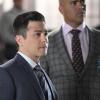 "Dirty Little Secrets"-- Bull works with J.P. Nunnelly (Eliza Dushku) on the first of three cases to repay her for defending Benny at trial. However, they clash over their client, a computer cloud company that is battling the F.B.I. to retain privacy over their client flies that could help identify the source of a recent eco-terrorist attack, on BULL, Tuesday, May 16 (9:00-10:00 PM, ET/PT) on the CBS Television Network. Pictured L-R: Freddy Rodriguez as Benny ColÃÂ³n and Chris Jackson as Chunk Palmer Photo: Dave Russell/CBS ÃÂ©2017 CBS Broadcasting, Inc. All Rights Reserved