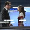 "Dirty Little Secrets"-- Bull works with J.P. Nunnelly (Eliza Dushku) on the first of three cases to repay her for defending Benny at trial. However, they clash over their client, a computer cloud company that is battling the F.B.I. to retain privacy over their client flies that could help identify the source of a recent eco-terrorist attack, on BULL, Tuesday, May 16 (9:00-10:00 PM, ET/PT) on the CBS Television Network. Pictured L-R: Michael Weatherly as Dr. Jason Bull and Eliza Dushku as J.P. Nunnelly Photo: Dave Russell/CBS ÃÂ©2017 CBS Broadcasting, Inc. All Rights Reserved