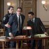 "The Illusion of Control"-- Bull hires an eccentric lawyer to represent him when a celebrity sues him after his advice regarding her custody case backfires, on BULL, Tuesday, Oct 17 (9:00-10:00 PM, ET/PT) on the CBS Television Network.  Pictured L-R: Michael Weatherly as Dr. Jason Bull and Freddy Rodriguez as Benny ColÃÂ³n Photo: David Giesbrecht/CBS ÃÂ©2017 CBS Broadcasting, Inc. All Rights Reserved