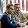 "The Illusion of Control"-- Bull hires an eccentric lawyer to represent him when a celebrity sues him after his advice regarding her custody case backfires, on BULL, Tuesday, Oct 17 (9:00-10:00 PM, ET/PT) on the CBS Television Network. Pictured L-R: Michael Weatherly as Dr. Jason Bull and Brad Garrett as Ron Getman Photo: John Paul Filo/CBS ÃÂ©2017 CBS Broadcasting, Inc. All Rights Reserved