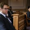"The Devil, The Detail"-- Bull agrees to help the parents of a former employee sue a drug company when their son commits suicide during a drug trial. However, the task is complicated when the company brings in their own trial scientist, Arti Cander (Emmy Award winner Archie Panjabi),  on BULL, Tuesday, Nov 14 (9:00-10:00 PM, ET/PT) on the CBS Television Network. Pictured L-R: Michael Weatherly as Dr. Jason Bull and Archiue Punjabi as Arti Cander Photo: Patrick Harbron/CBS ÃÂ©2017 CBS Broadcasting, Inc. All Rights Reserved