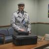 "Witness for the Prosecution" -- The DA hires Bull to help convict Hazel Diaz (Roma Maffia), an infamous drug dealer who murdered a police officer, but has managed to avoid jail for years on an insanity defense by feigning schizophrenia, on BULL, Tuesday, Feb 27 (9:00-10:00PM, ET/PT), on the CBS Television Network. Pictured: Chris Jackson as Chunk Palmer Photo: Craig Blankenhorn/CBS ÃÂ©2018 CBS Broadcasting, Inc. All Rights Reserved