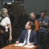 "Witness for the Prosecution" -- The DA hires Bull to help convict Hazel Diaz (Roma Maffia), an infamous drug dealer who murdered a police officer, but has managed to avoid jail for years on an insanity defense by feigning schizophrenia, on BULL, Tuesday, Feb 27 (9:00-10:00PM, ET/PT), on the CBS Television Network. Pictured: Behind the scenes with Michael Weatherly Photo: Craig Blankenhorn/CBS ÃÂ©2018 CBS Broadcasting, Inc. All Rights Reserved