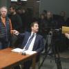 "Witness for the Prosecution" -- The DA hires Bull to help convict Hazel Diaz (Roma Maffia), an infamous drug dealer who murdered a police officer, but has managed to avoid jail for years on an insanity defense by feigning schizophrenia, on BULL, Tuesday, Feb 27 (9:00-10:00PM, ET/PT), on the CBS Television Network. Pictured: Behind the scenes with Michael Weatherly Photo: Craig Blankenhorn/CBS ÃÂ©2018 CBS Broadcasting, Inc. All Rights Reserved