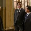 "Parental Guidance" -  Bull and the TAC team represent a teen boy raised in complete isolation when the young man goes on trial for murder after engaging in a deadly shootout.  As  the trial gets underway, Bull looks to select jurors who believe his sheltered client acted under the misguided influence of the only other person he has ever known, his survivalist father, on BULL, Monday, March 18 (10:00-11:00 PM, ET/PT) on the CBS Television Network.  Pictured L-R: Jaime Lee Kirchner as Danny James, Michael Weatherly as Dr. Jason Bull, and Freddy Rodriguez as Benny Col--n Photo: David Giesbrecht/CBS  ÃÂ©2019 CBS Broadcasting Inc. All Rights Reserved. CBS Broadcasting Inc. All Rights Reserved. CBS Broadcasting Inc. All Rights Reserved.