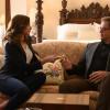 "Don\'t Say a Word" - Bull\'s romantic rival, Diana Lindsay (Jill Flint), jeopardizes her career when she secretly has Bull come to Texas to assist a couple fighting against her former client for custody of their grandchildren, on BULL, Monday, March 25 (10:00-11:00 PM, ET/PT) on the CBS Television Network.  Pictured L-R: Jill Flint as Diana Lindsay and Michael Weatherly as Dr. Jason Bull Photo: David M. Russell/CBS  ÃÂ©2018 CBS Broadcasting Inc. All Rights Reserved.