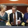 "Crowd Sourced" -- Coverage of the CBS series CSI: CYBER, scheduled to air on the CBS Television Network. Pictured: (L-R) Hayley Kiyoko, Peter MacNicol and Patricia Arquette Photo: Monty Brinton/CBS ÃÂ©2014 CBS Broadcasting, Inc. All Rights Reserved