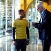 "Why-Fi" -- Avery welcomes D.B. Russell to the team as they investigate a burglary/homicide committed by someone who hacked the home\'s security system remotely, on the second season premiere of CSI: CYBER, Sunday, Oct. 4 (10:00-11:00 PM, ET/PT), on the CBS Television Network.  Pictured: (L-R) Shad Moss and Ted Danson  Photo: Richard Cartwright/CBS ÃÂ©2015 CBS Broadcasting, Inc. All Rights Reserved