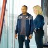 "Shades of Grey" -- Coverage of the CBS series CSI: CYBER, scheduled to air on the CBS Television Network. Pictured: (L-R) Shad Moss and Patricia Arquette  Photo: Sonja Flemming/CBS ÃÂ©2015 CBS Broadcasting, Inc. All Rights Reserved