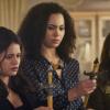 Charmed -- "Exorcise Your Demons" -- Image Number: CMD104a_0328.jpg -- Pictured (L-R): Melonie Diaz as Mel, Madeleine Mantock as Macy and Sarah Jeffery as Maggie -- Photo: Robert Falconer/The CW -- ÃÂ© 2018 The CW Network, LLC. All Rights Reserved.