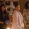 Charmed -- "Kappa Spirit" -- Image Number: CND106a_0337.jpg -- Pictured (L-R): Melonie Diaz as Mel, Sarah Jeffery as Maggie and Madeleine Mantock as Macy -- Photo: Jack Rowand/The CW -- ÃÂ© 2018 The CW Network, LLC. All Rights Reserved.
