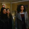 Charmed -- "Keep Calm and Harry On" -- Image Number: CMD110b_0043.jpg -- Pictured (L-R): Melonie Diaz as Mel, Sarah Jeffery as Maggie and Madeleine Mantock as Macy -- Photo: Diyah Pera/The CW -- ÃÂ© 2019 The CW Network, LLC. All Rights Reserved