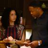 Charmed -- "Witch Perfect" -- Image Number: CMD111a_0243.jpg -- Pictured (L-R): Madeleine Mantock as Macy and Ser\'Darius Blain as Galvin -- Photo: Diyah Pera/The CW -- ÃÂ© 2019 The CW Network, LLC. All Rights reserved.