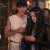 Charmed -- "Switches & Stones -- Image Number: CMD115b_0496.jpg -- Pictured (L-R): Nick Hargrove as Parker and Sarah Jeffery as Maggie -- Photo: Colin Bentley/The CW --  ÃÂ© 2019 The CW Network, LLC. All rights reserved.
