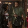 Charmed -- "The Replacement" -- Image Number: CMD118a_0321.jpg -- Pictured (L-R): Melonie Diaz as Mel, Madeleine Mantock as Macy, Ser\'Darius Blain as Galvin and Sarah Jeffery as Maggie -- Photo: Colin Bentley/The CW -- ÃÂ© 2019 The CW Network, LLC. All rights reserved.
