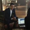 Charmed -- "Ambush" -- Image Number: CMD120a_0201.jpg -- Pictured (L-R): Rupert Evans as Harry and Melonie Diaz as Mel -- Photo: Colin Bentley/The CW -- ÃÂ© 2019 The CW Network, LLC. All rights reserved.