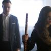 Charmed -- "Ambush" -- Image Number: CMD120b_0042.jpg -- Pictured (L-R): Rupert Evans as Harry and Sarah Jeffery as Maggie -- Photo: Colin Bentley/The CW -- ÃÂ© 2019 The CW Network, LLC. All rights reserved.