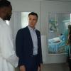 Charmed -- "Red Rain" -- Image Number: CMD121b_0001.jpg -- Pictured (L-R): Ser\'Darius Blain as Galvin, Rupert Evans as Harry and Madeleine Mantock as Macy -- Photo: Shane Harvey/The CW -- ÃÂ© 2019 The CW Network, LLC. All rights reserved.