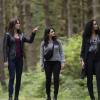 Charmed -- "Deconstructing Harry" -- Image Number: CMD204a_0261b.jpg -- Pictured (L-R): Poppy Drayton as Abigael, Melonie Diaz as Melanie, and Madeleine Mantock as Macy -- Photo: Michael Courtney/The CW -- © 2019 The CW Network, LLC. All rights reserved.
