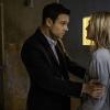 Charmed -- "Needs to Know" -- Image Number: CMD212b_0250.jpg -- Pictured (L-R): Rupert Evans as Harry and Azura Skye as Helen -- Photo: Colin Bentley/The CW -- © 2020 The CW Network, LLC. All Rights Reserved.