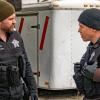 CHICAGO P.D. -- "Confession" Episode 621 -- Pictured: (l-r) Patrick John Flueger as Adam Ruzek, Jon Seda as Antonio Dawson -- (Photo by: Matt Dinerstein/NBC)