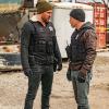 CHICAGO P.D. -- "Confession" Episode 621 -- Pictured: (l-r) Patrick John Flueger as Adam Ruzek, Jon Seda as Antonio Dawson -- (Photo by: Matt Dinerstein/NBC)