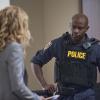 Containment -- "Like a Sheep Among Wolves" -- Image Number: CON105b_0241.jpg -- Pictured (L-R): Claudia Black as Dr. Sabine Lommers and David Gyaski as Major Lex Carnahan -- Photo: Bob Mahoney/The CW -- ÃÂ© 2016 The CW Network, LLC. All rights reserved.