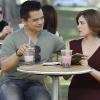 Crazy Ex-Girlfriend -- "Josh and I Are Good People!"-- Image Number: CEG105a_0352.jpg -- Pictured (L-R): Vincent Rodriguez III as Josh and Rachel Bloom as Rebecca -- Photo: Greg Gayne/The CW -- ÃÂ© 2015 The CW Network, LLC. All rights reserved.